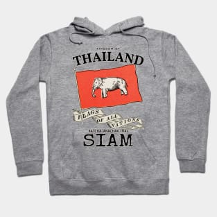 Antique Flag of Thailand Hoodie